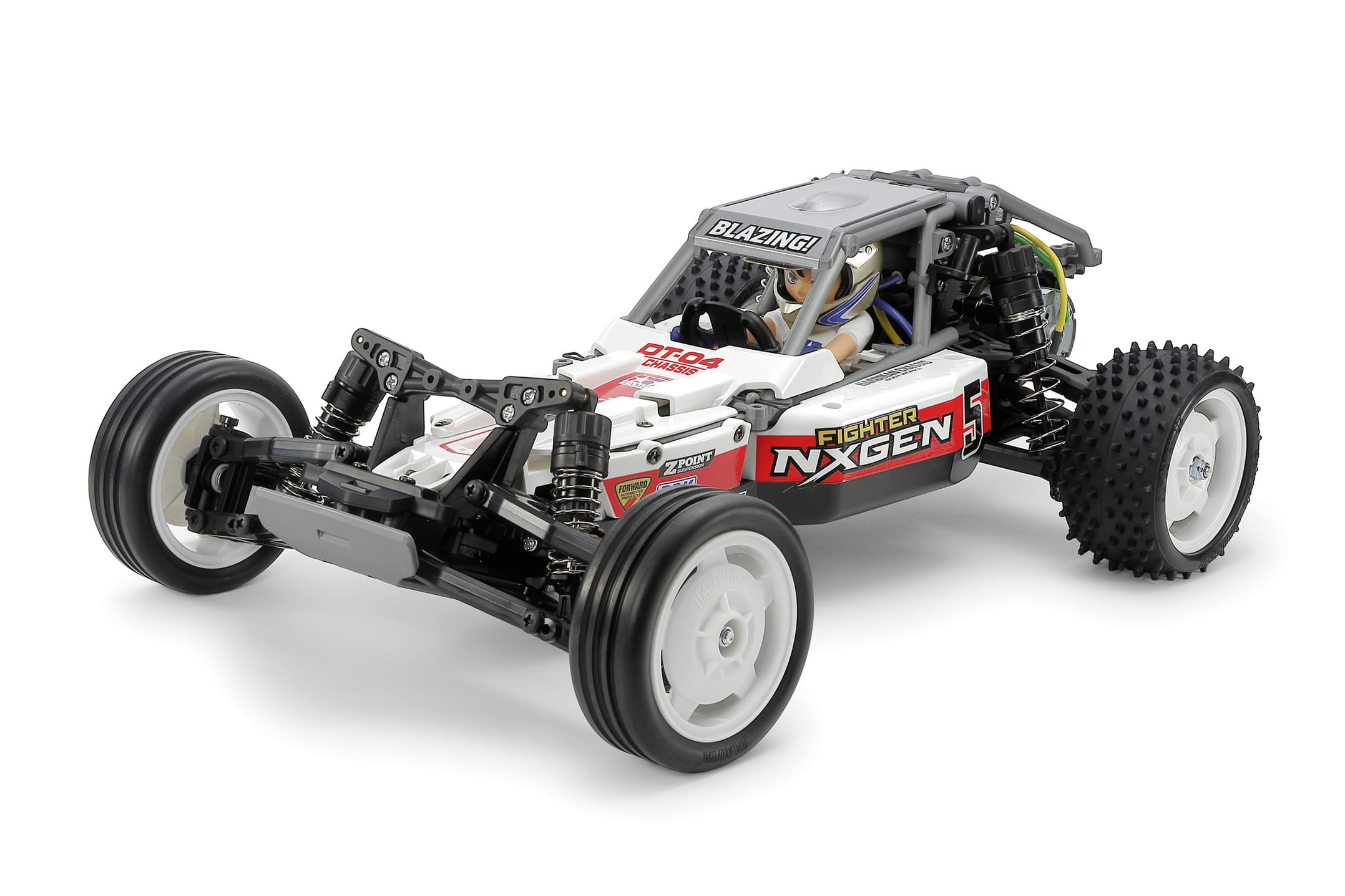 Tamiya DT-04 NXGEN 2WD 1_10 RC Buggy Bausatz - Robustes Chassis