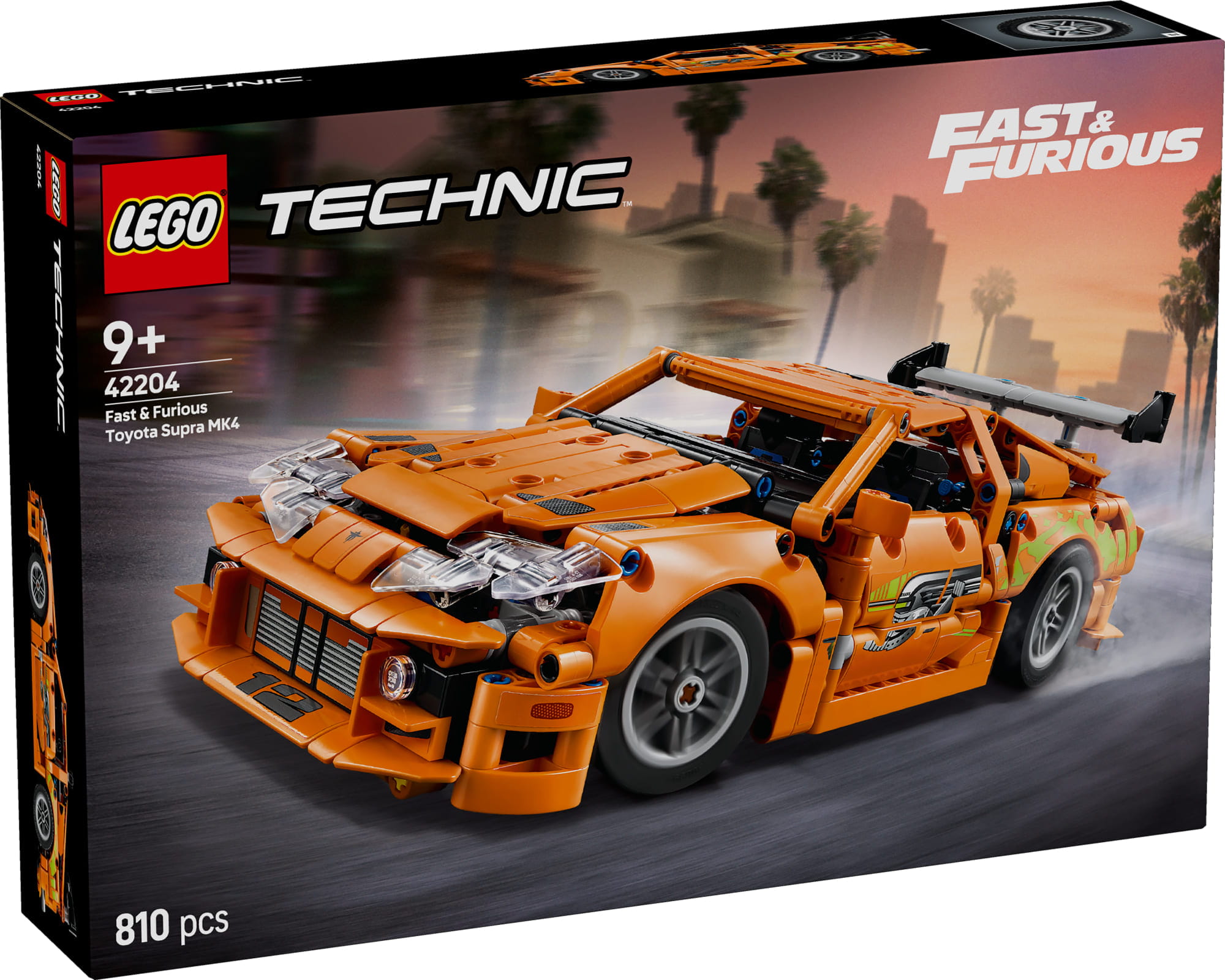 lego technic fast and furious toyota supra mk4 modell LEGO® Technic Fast and Furious Toyota Supra MK4 - Detailgetreues Modell
