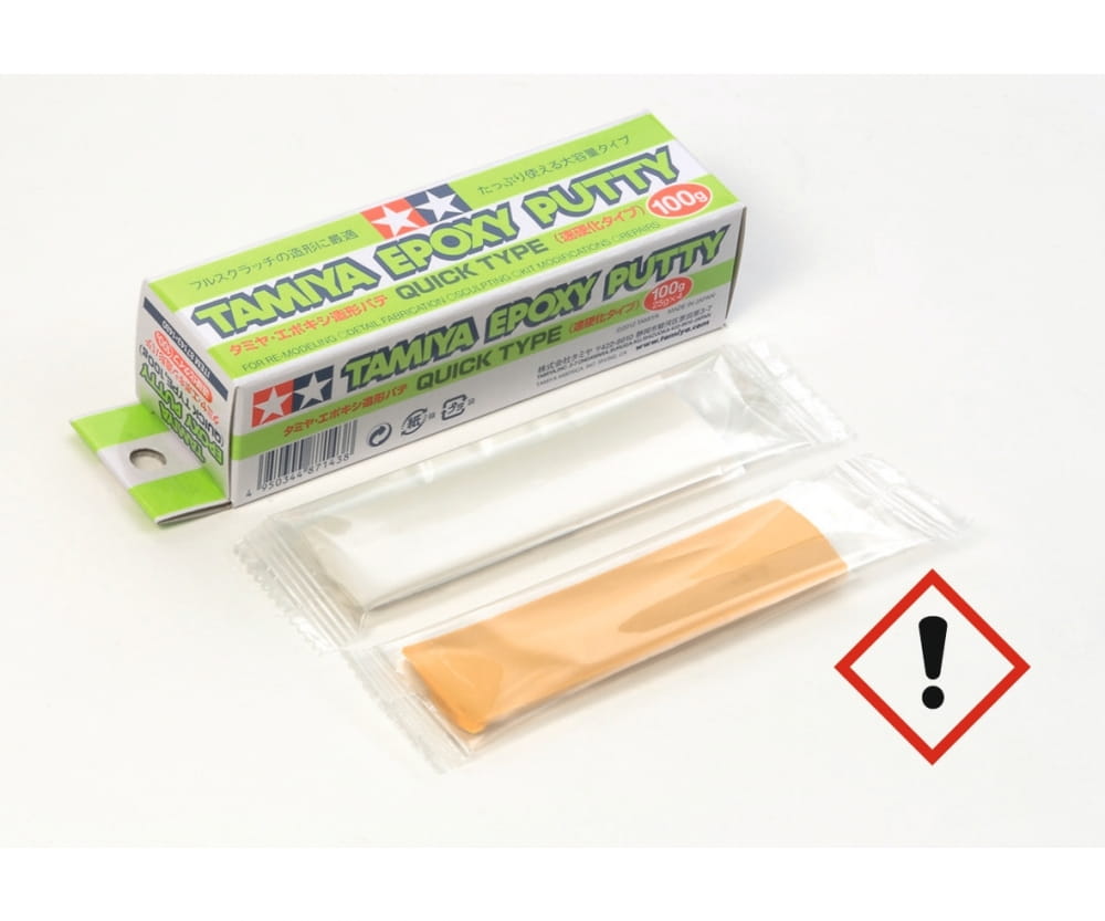 Tamiya Epoxy Spachtelmasse Quick Type 100g 2K Tamiya Epoxy Spachtelmasse Quick Type 100g 2K - RC-Zubehoer
