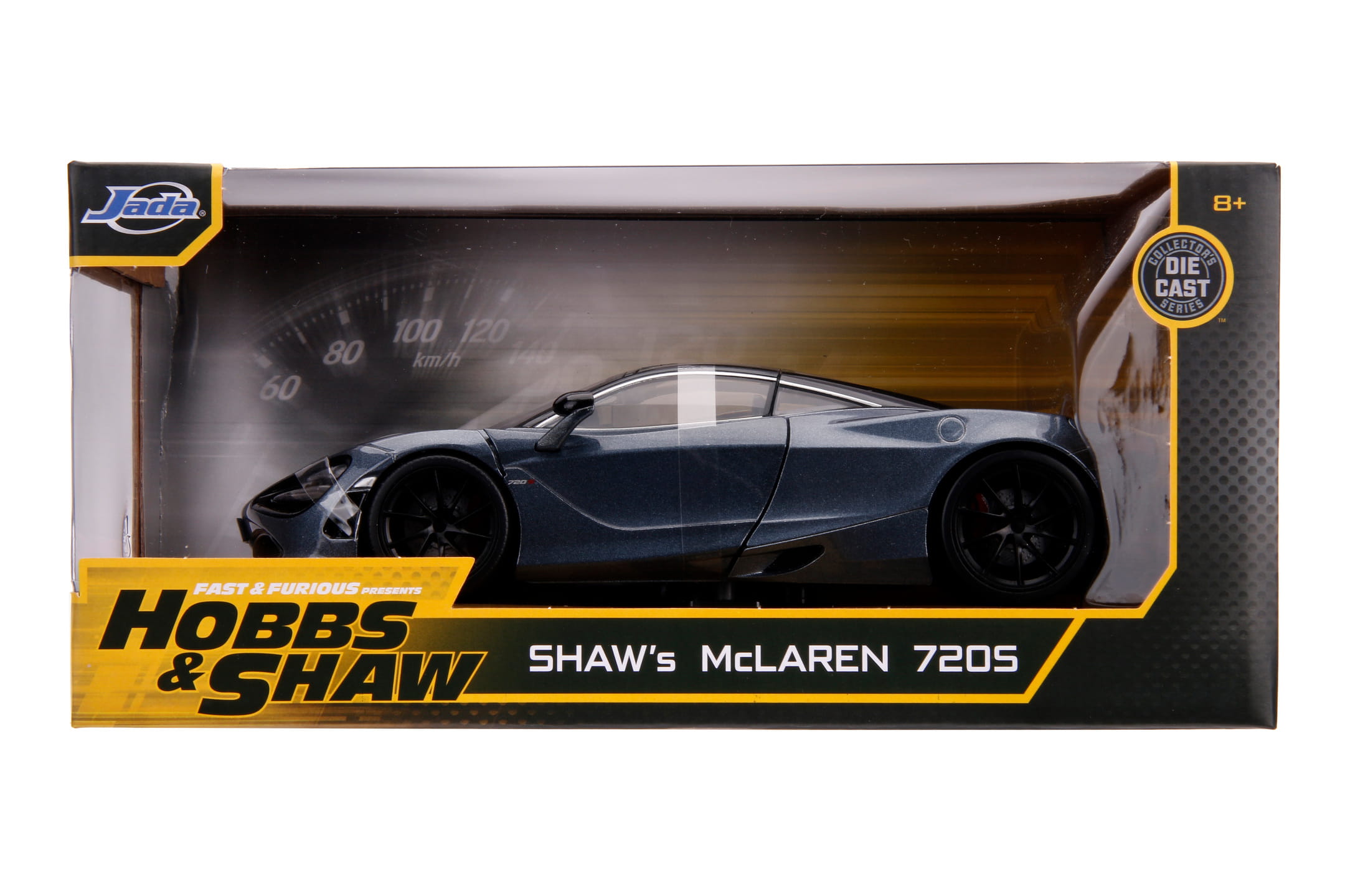 Jada Toys Fast _ Furious Shaw’s McLaren 720S 1_24 Standmodellauto aus Hobbs _ Shaw
