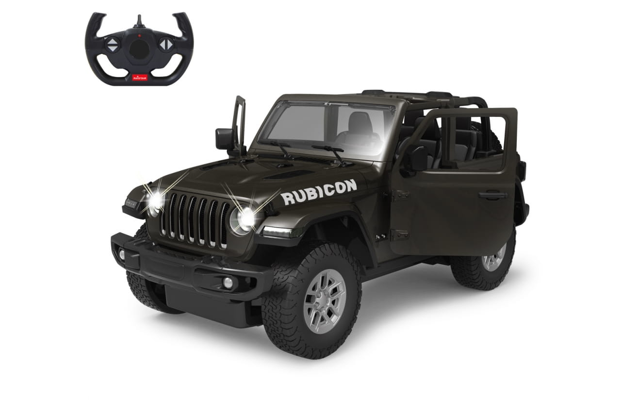 Jamara RC Jeep Wrangler JL 1:14 Tür manuell schwarz 2,4G A