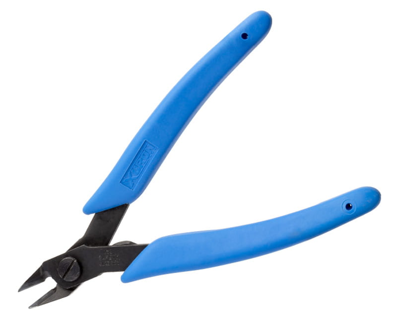 Krick Xuron Micro-Shear Zange gekroepft flach - RC-Zubehoer