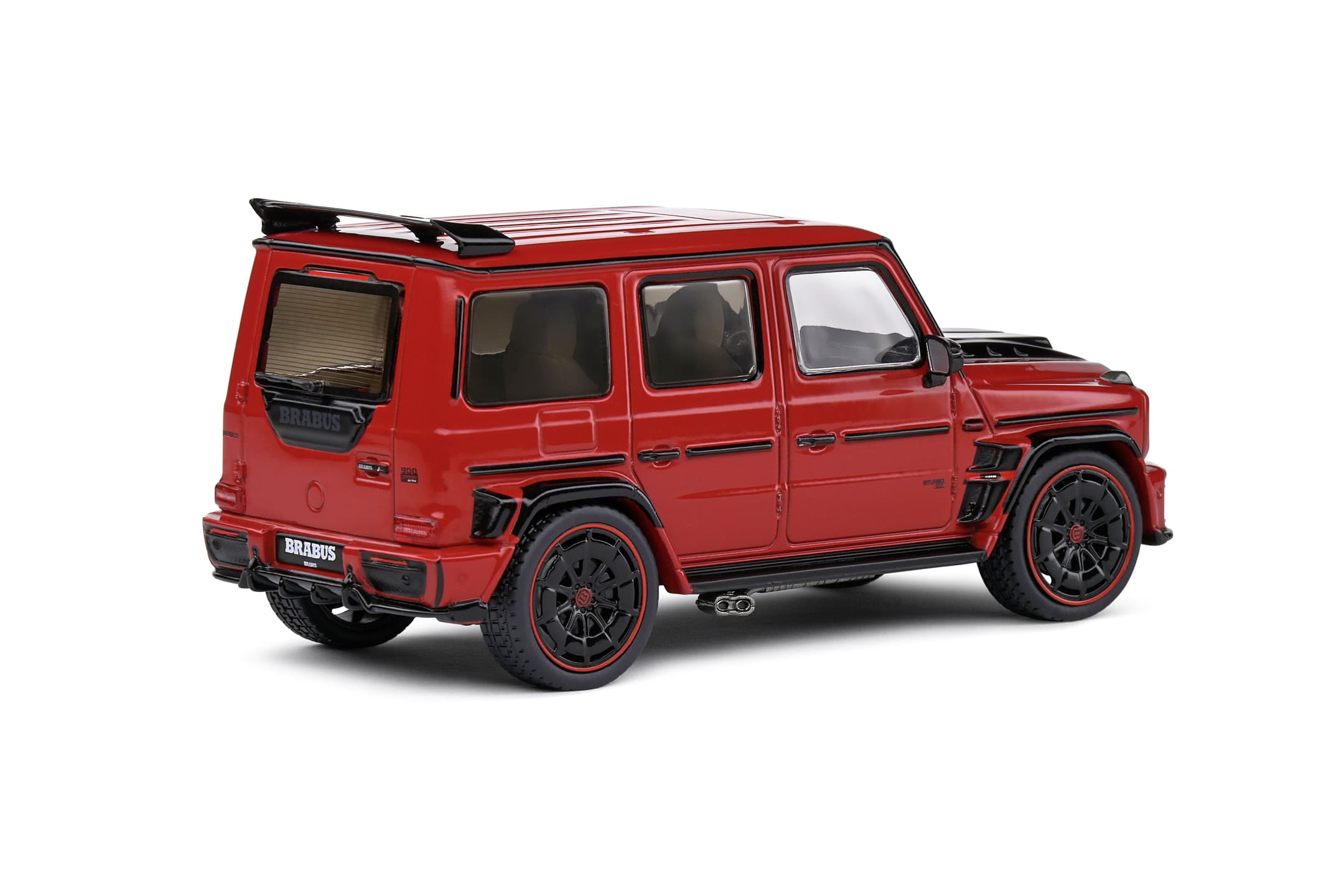 Brabus Widestar 2022 Modellauto in Red Pearl – Massstab 1_43_ Detailgetreu_ Solido
