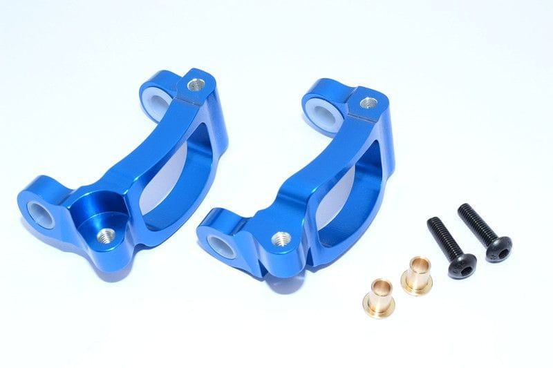 GPM Alu C-Hub vorn blau fuer Tamiya TT02B - RC-Zubehoer