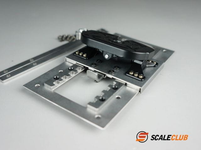 ScaleClub 1_14 Sattelplatte Metall verschiebbar - RC-Zubehoer