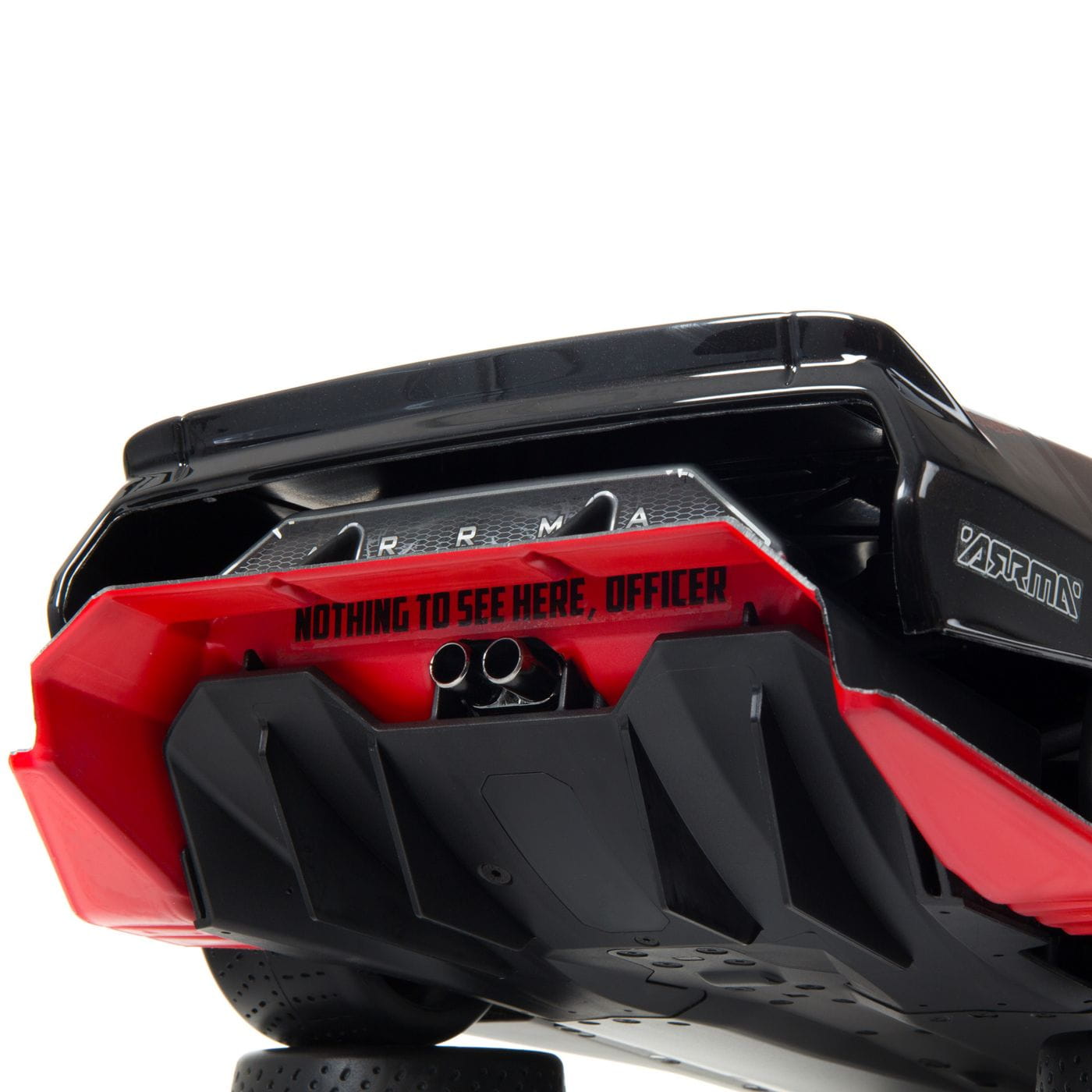 ARRMA Felony 6S BLX RTR Muscle Car im Massstab 1 zu 7 in Retro-Optik-schwarz matt