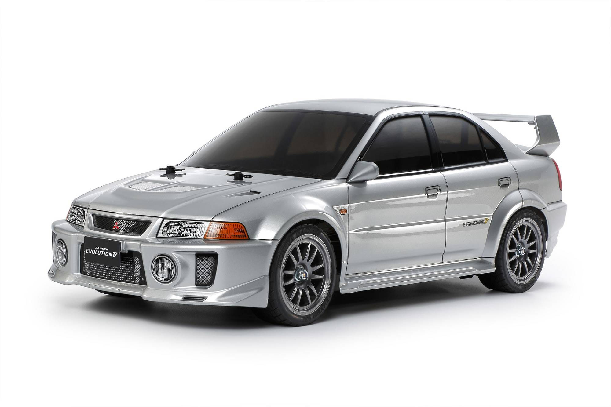 Tamiya RC Car Mitsubishi Lancer Evo V 1:10 TT-02 Bausatz