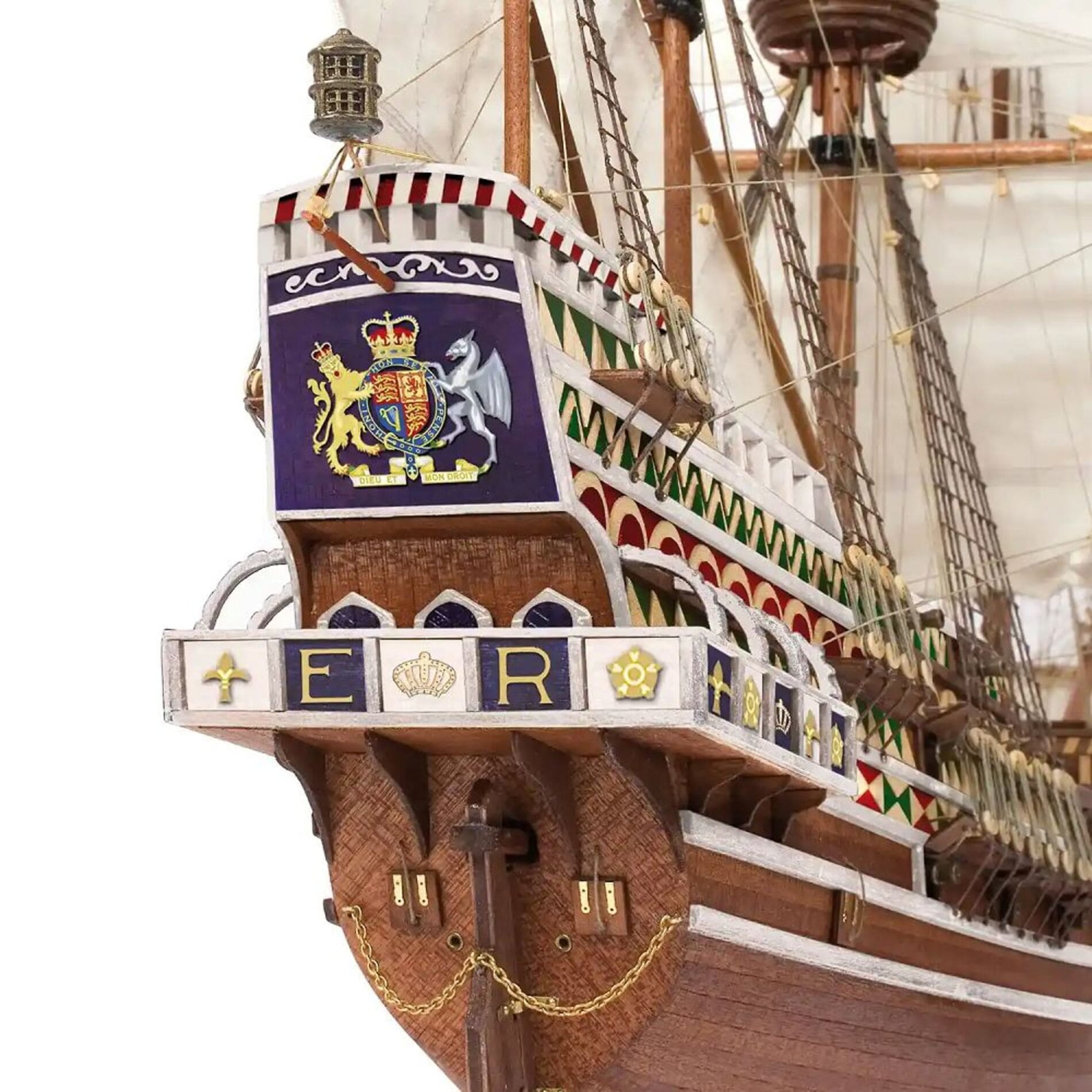 HMS Revenge Standmodellbausatz 1_85 - Modellzubehoer