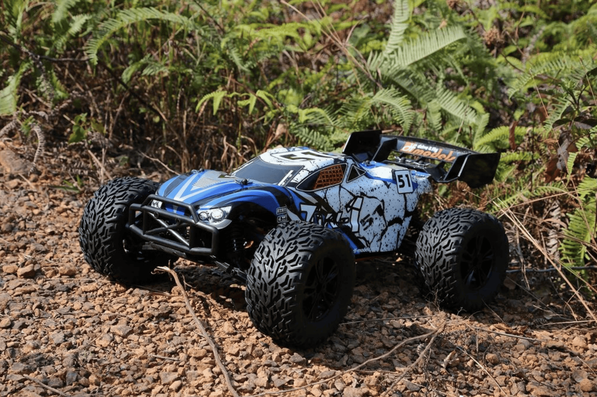 DF Models TW-1 Truggy 5.1 brushed 1_10XL RTR RC Truggy fuer Einsteiger