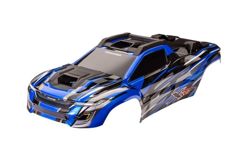 Traxxas Karosserie XRT blau lackiert fertig vormontiert Traxxas Karosserie XRT blau lackiert fertig vormontiert - RC-Zubehoer