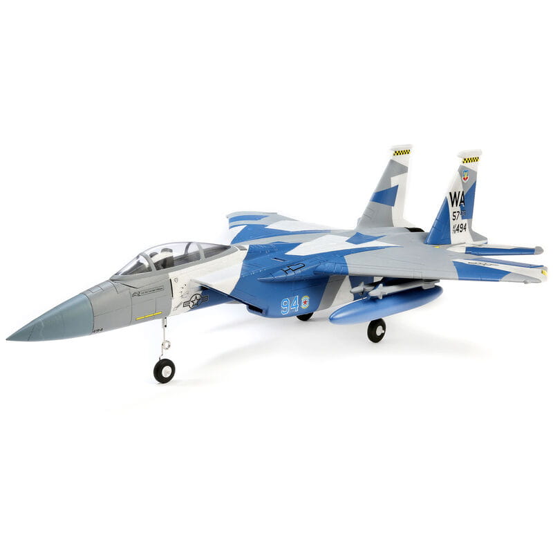 E-flite RC Flugzeug Jet F-15 64mm BNF Basic mit AS3X SAFE E-flite RC Flugzeug Jet F-15 64mm BNF Basic mit AS3X SAFE