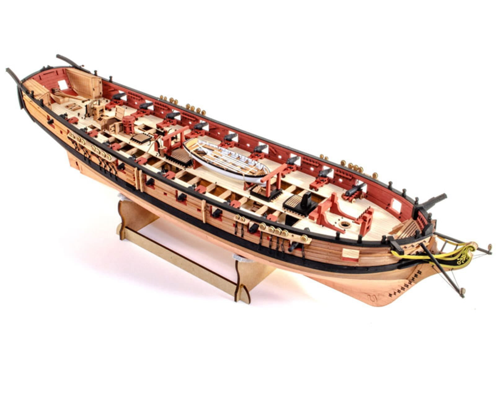 hm harpy brigg bausatz 1 64 modell der royal navy HM Harpy Brigg 1_64 Bausatz Modell der Royal Navy mit detailliertem Rumpf und Deck