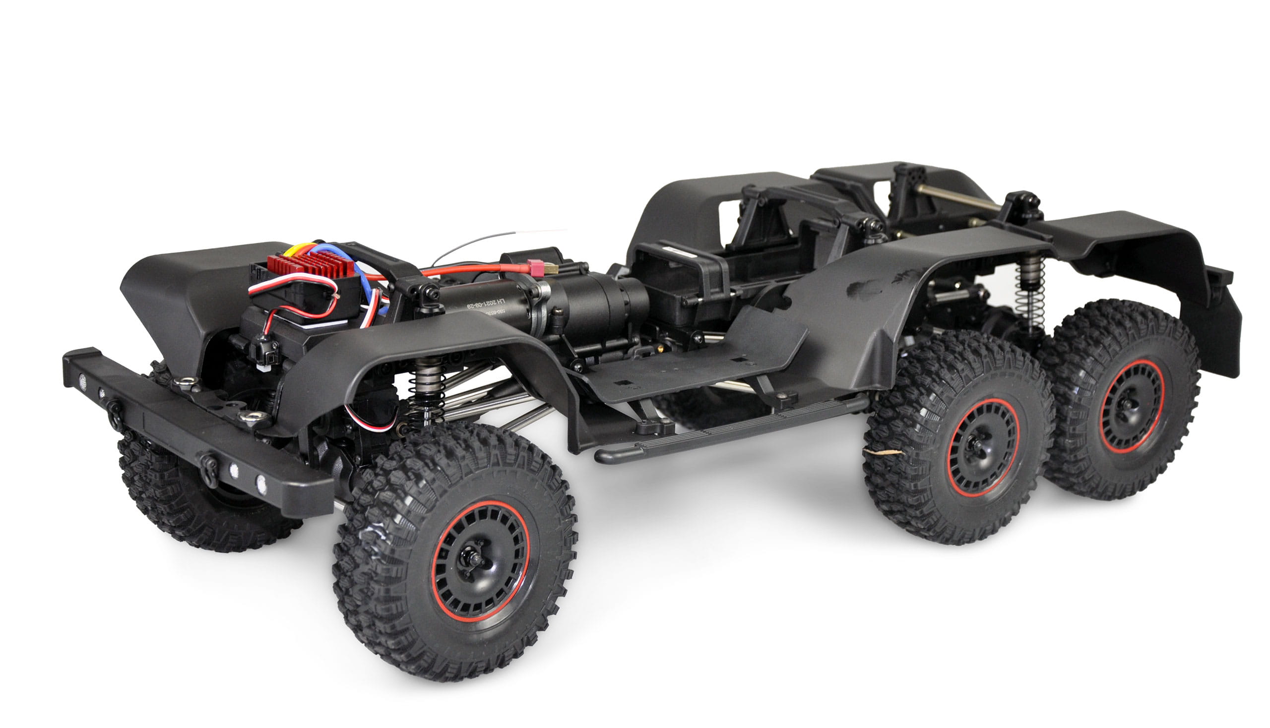 Amewi AMXRock RCX10.3B Scale Crawler 6x6 Pick-Up 1_10 ARTR grau - RC-Zubehoer