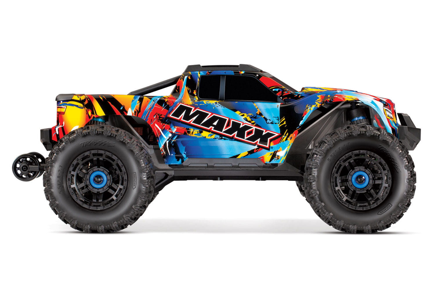 Traxxas WideMAXX Rock - Extreme Leistung - Geschwindigkeit Traxxas RC Monstertruck Wide MAXX 1:10 RTR TSM Brushless SR VXL Rock N Roll