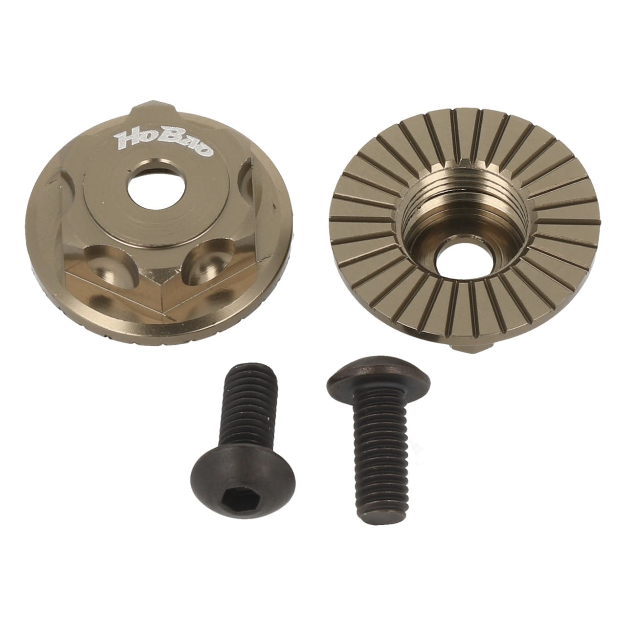 Hobao Radmuttern geschlossen bronze _2 Stk._ - RC-Zubehoer