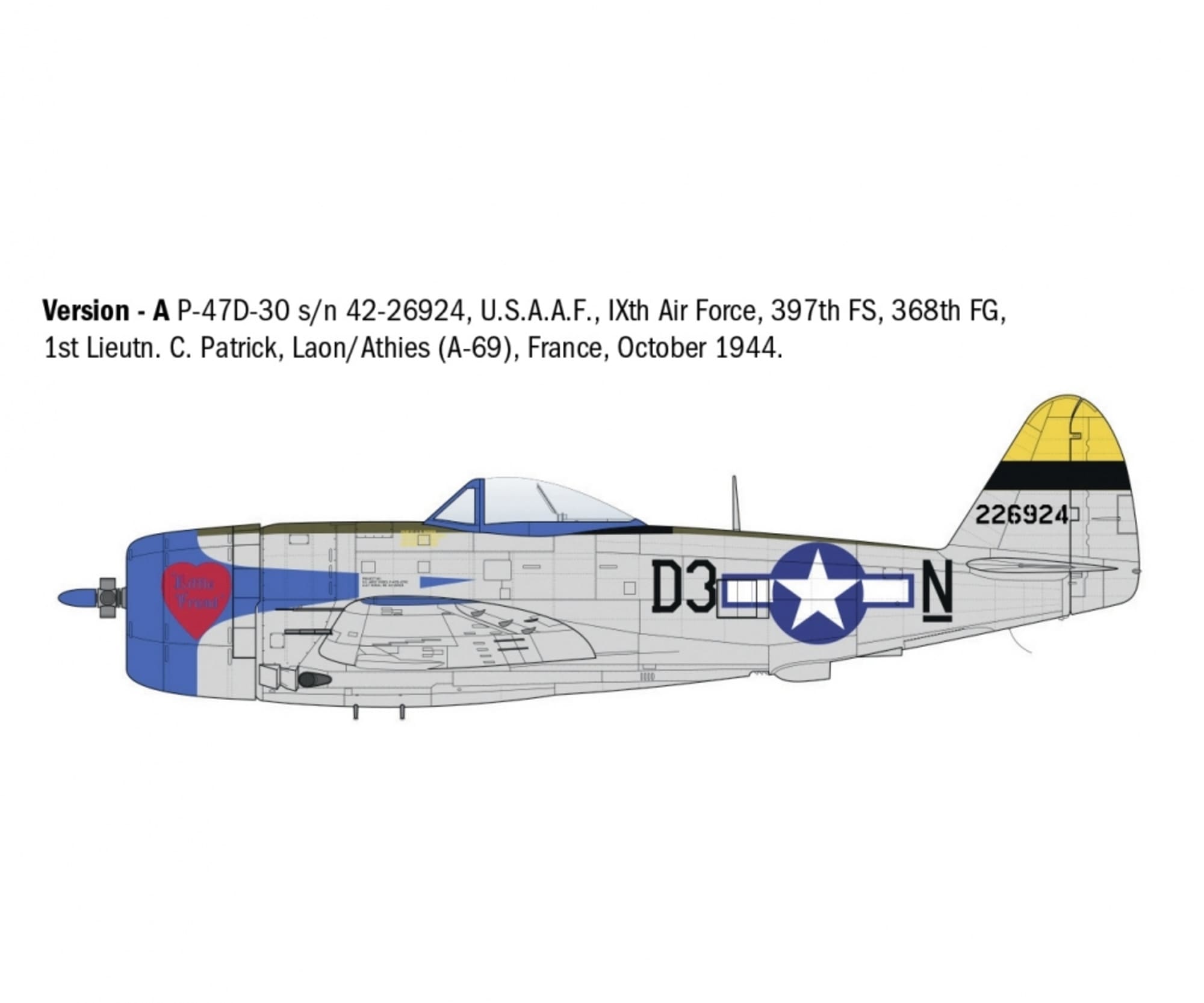 Italeri 1_48 P-47D Thunderbolt _E_T_O._ - RC-Zubehoer