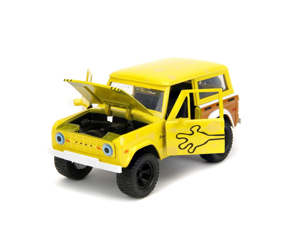 Jada Sponge Bob 1973 Ford Bronco 1:24 Modellauto