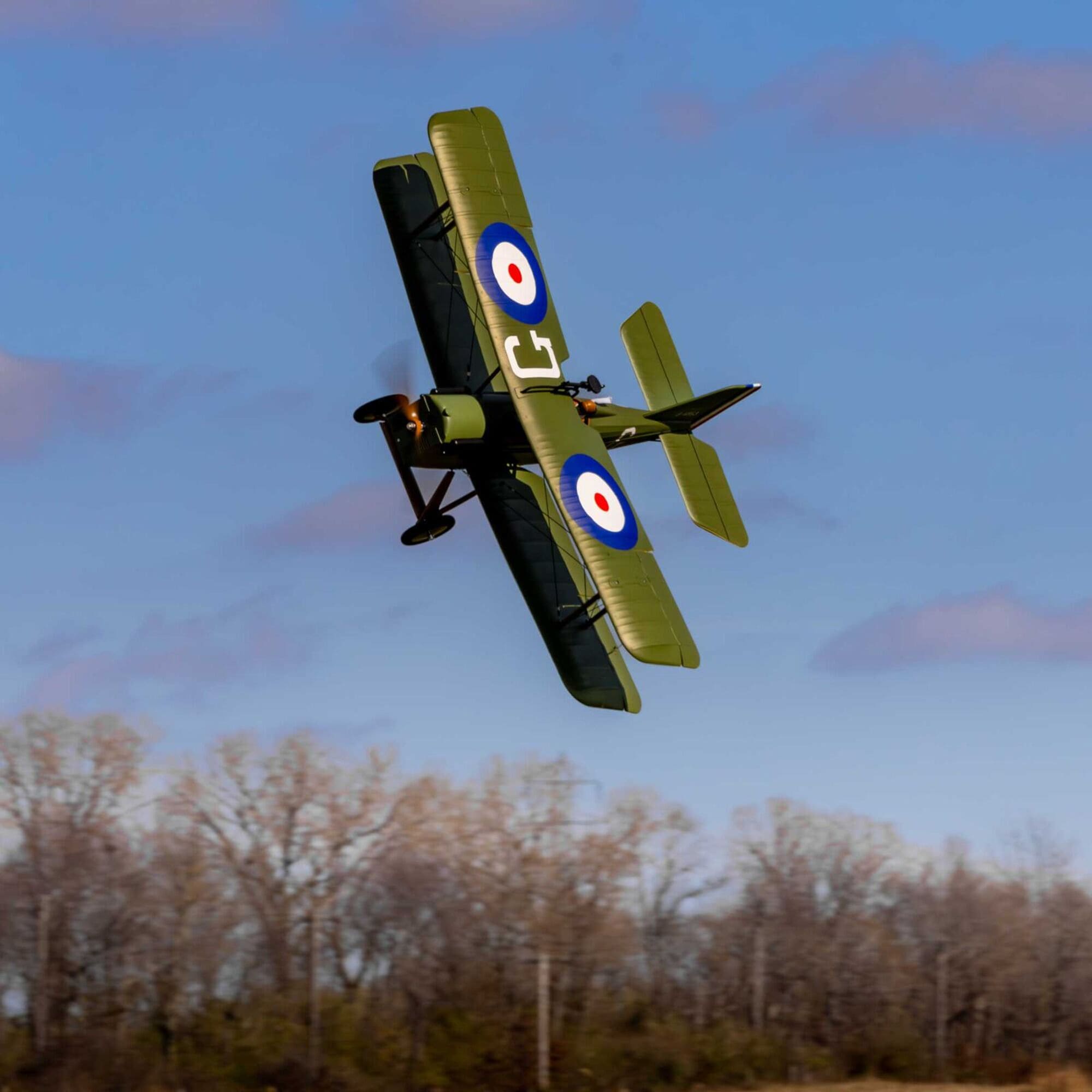 E-flite SE5a 900mm BNF Modellflugzeug aus dem Ersten Weltkrieg mit AS3X_ und SAFE Select