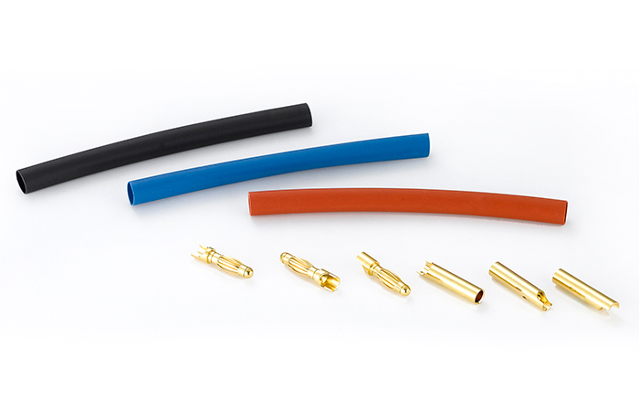 Hobbywing Goldkontakt Stecker Set 4.0mm 3 Paar - RC-Zubehoer