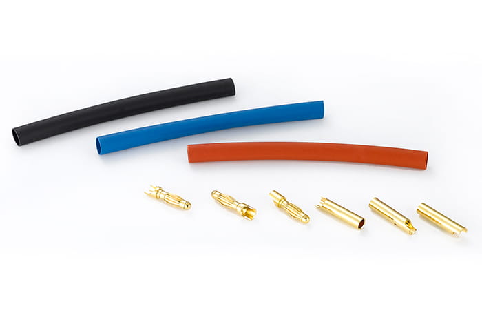 Hobbywing Goldkontakt Stecker Set 4.0mm 3 Paar Hobbywing Goldkontakt Stecker Set 4.0mm 3 Paar - RC-Zubehoer