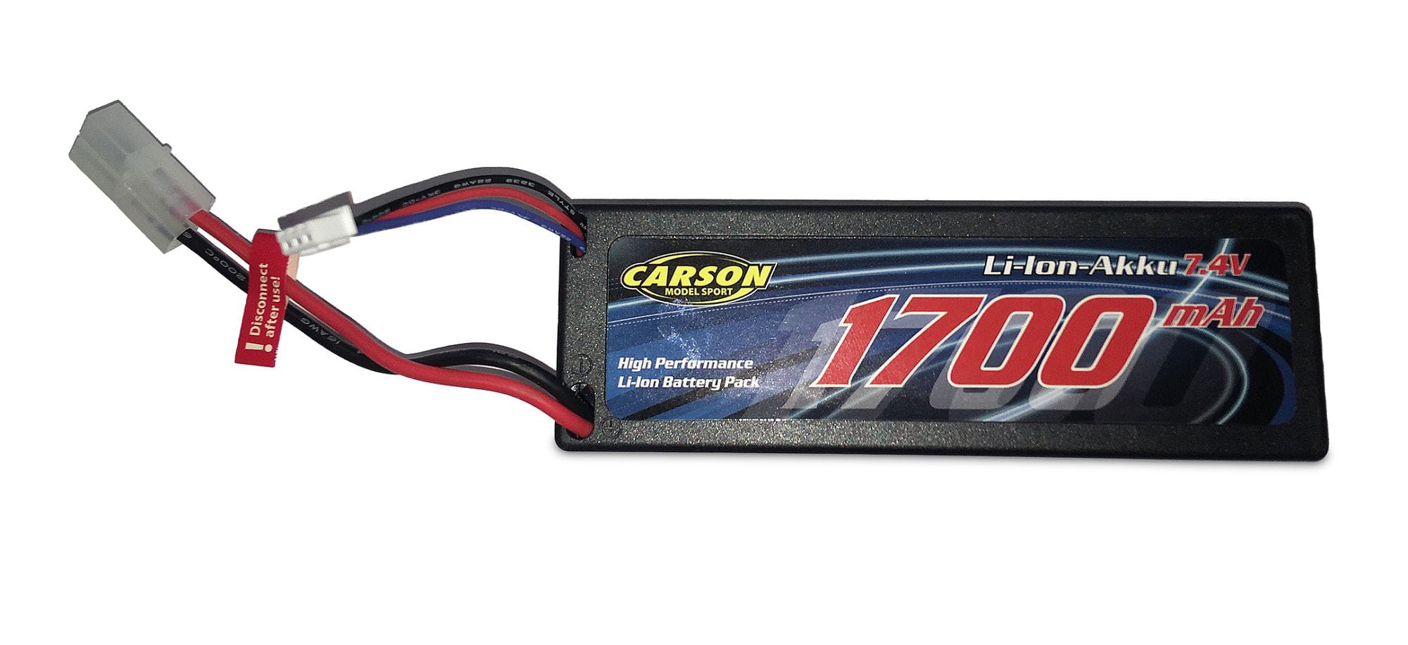 CARSON Akku 7 4V 1700mAh fuer X10 Modelle carson 1700mah akku