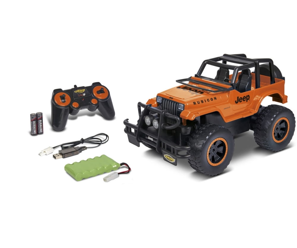 Carson RC Jeep Wrangler 2,4Ghz 100% RTR 1:12 orange