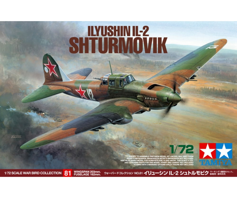 Tamiya 1:72 II-2 Stormovik