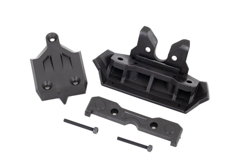 Traxxas Bumper Skid-Platte _ Tie-Bar-Halterung vorn _ Schrauben - RC-Zubehoer
