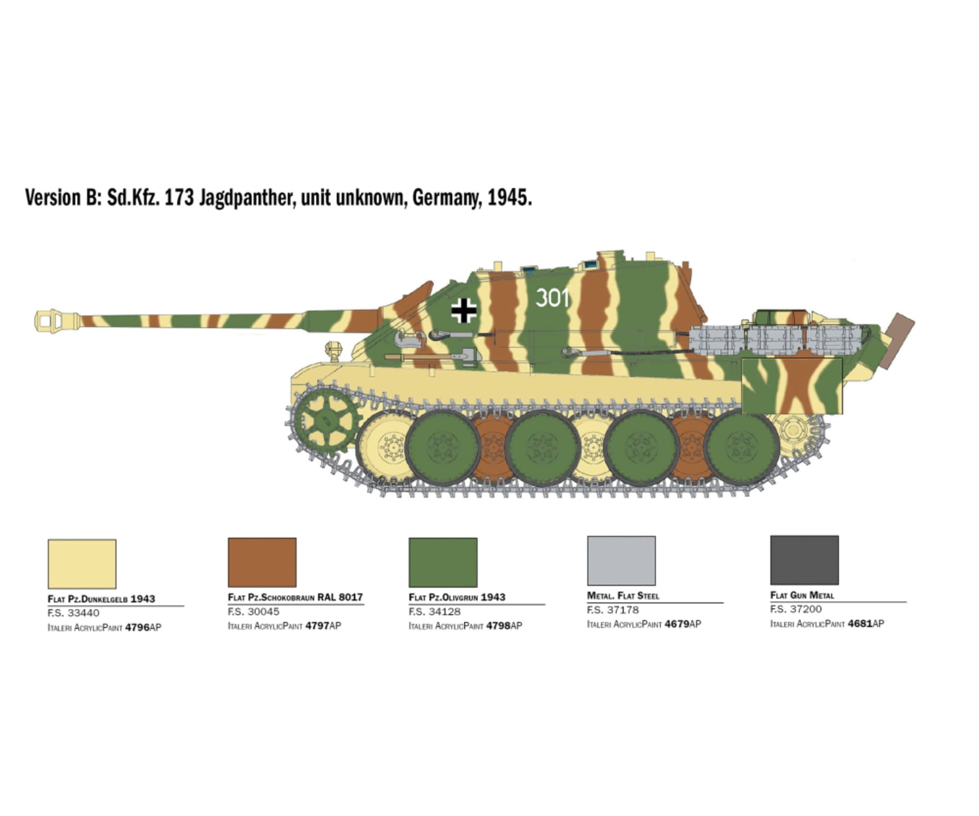 Italeri 1_35 Sd_Kfz.173 Jagdpanther_winter crew Figurenbausatz