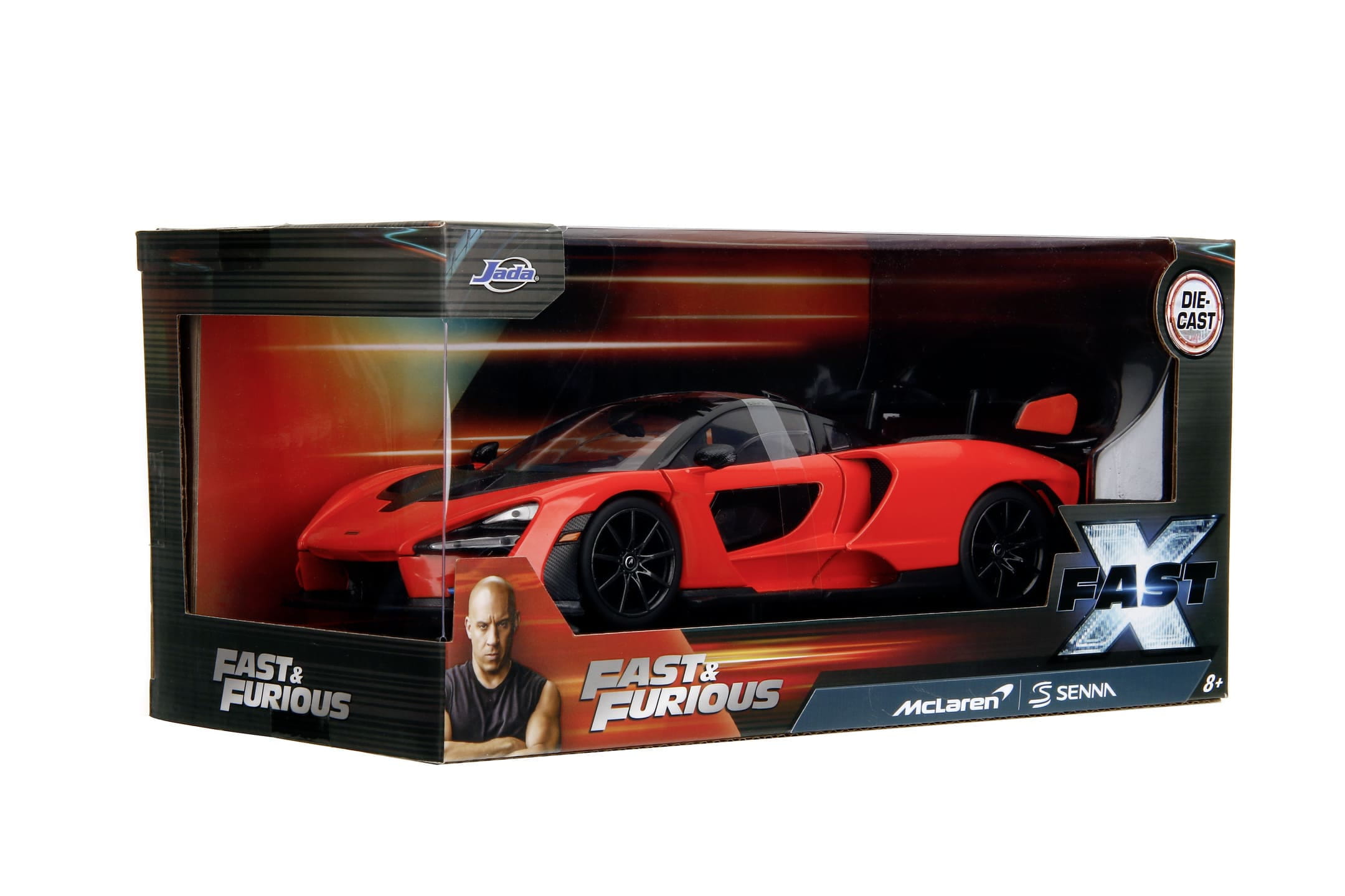 Jada McLaren Senna Modellauto 1_24 in Rot aus Fast X