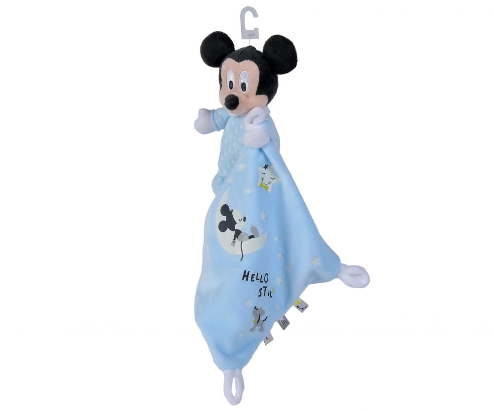 Nicotoy Disney Mickey GID Schmusetuch, Starry