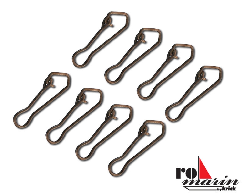 Romarin Karabiner für Schotleinen (VE8)