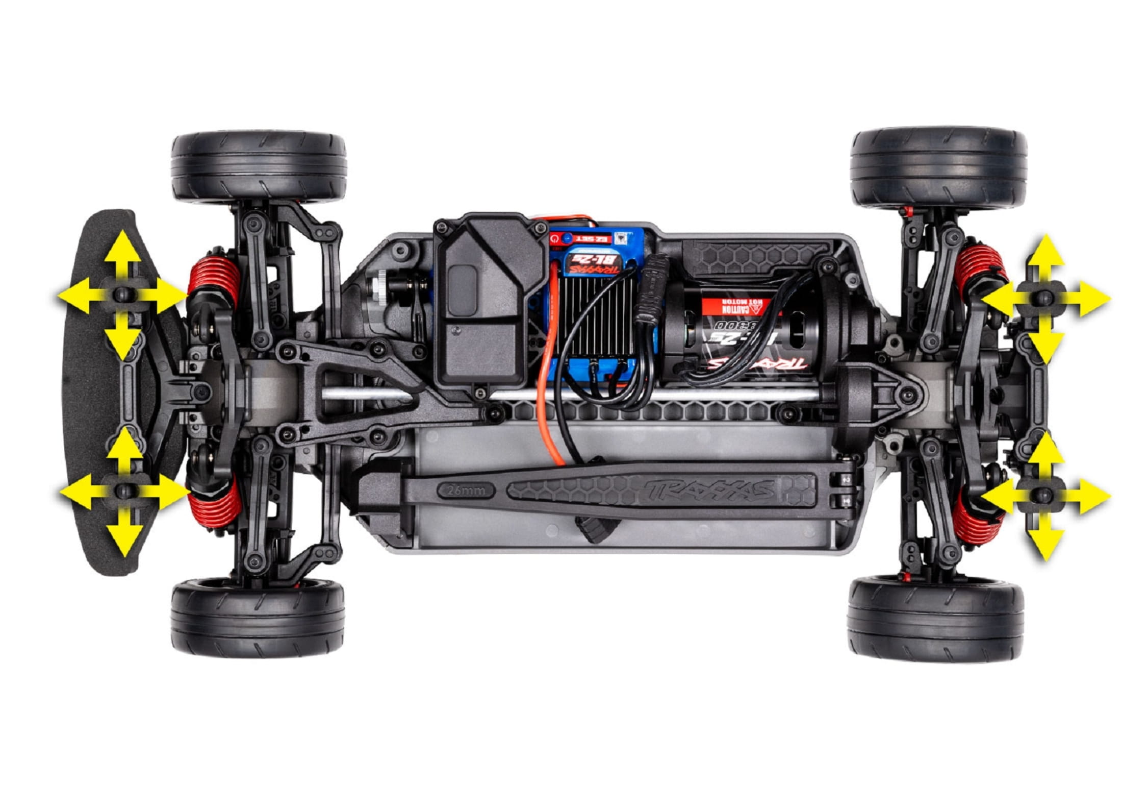 Traxxas 4 TEC 2 0 RC Tourenwagen Brushless Car