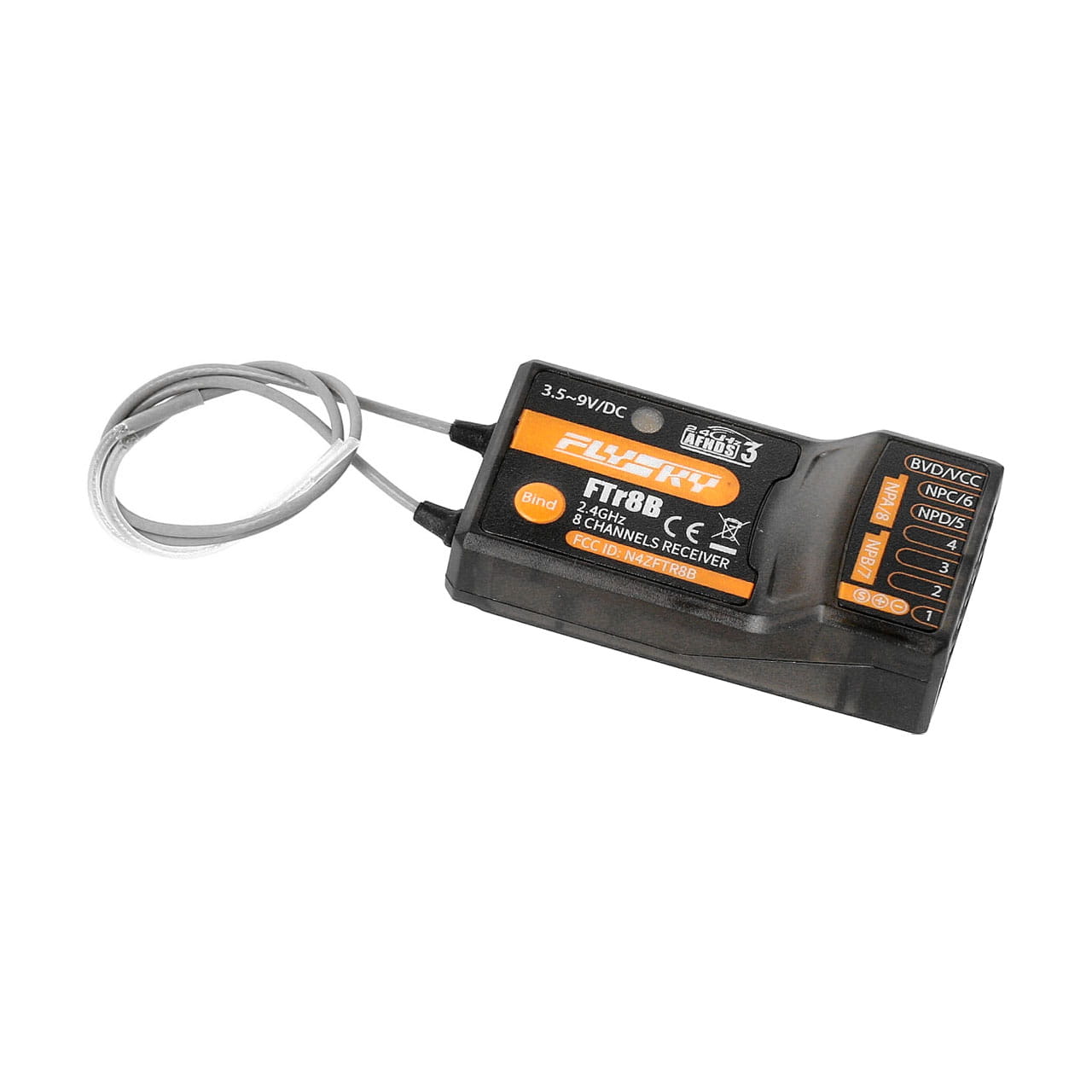 Flysky FTR8B AFHDS3 Empfaenger 8 Kanal - RC-Zubehoer