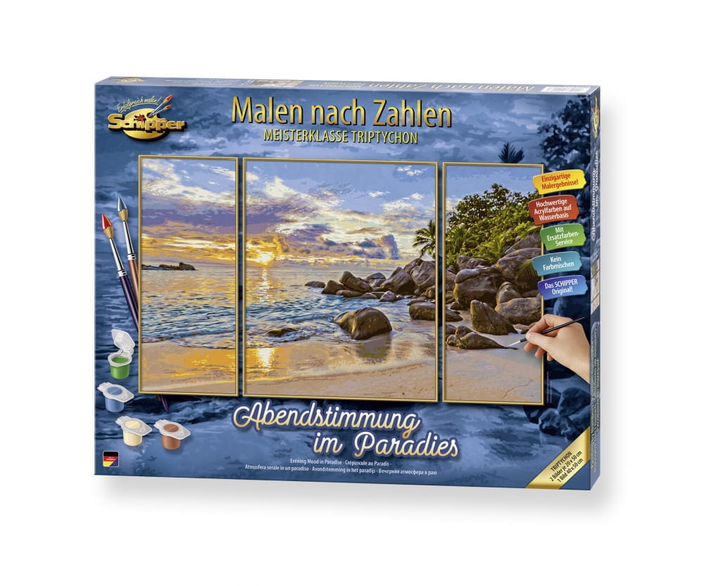 Schipper Malen nach Zahlen - Abendstimmung im Paradies - RC-Zubehoer