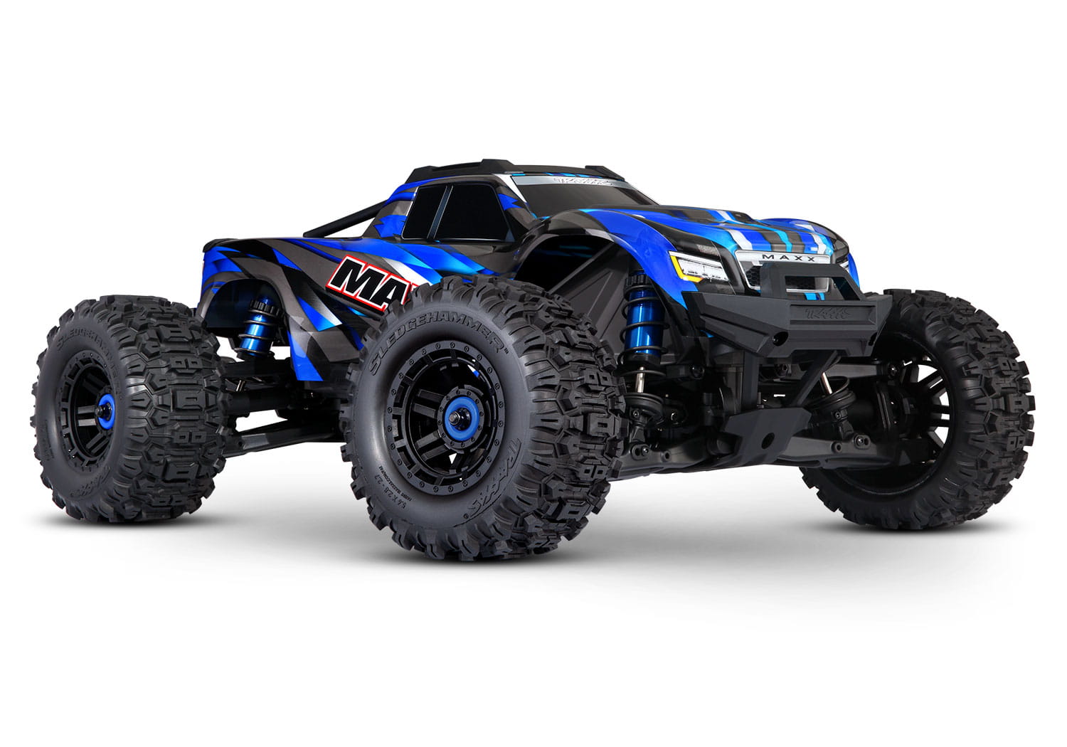 Traxxas 1:10 Wide MAXX RTR TSM SR VXL 4S Brushless Monstertruck blau Traxxas 1:10 Wide MAXX RTR TSM SR VXL 4S Brushless Monstertruck blau