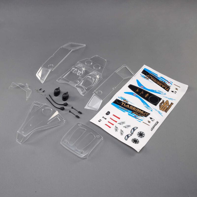 Losi Body Set_ Clear_ Ultra 4 - RC-Zubehoer