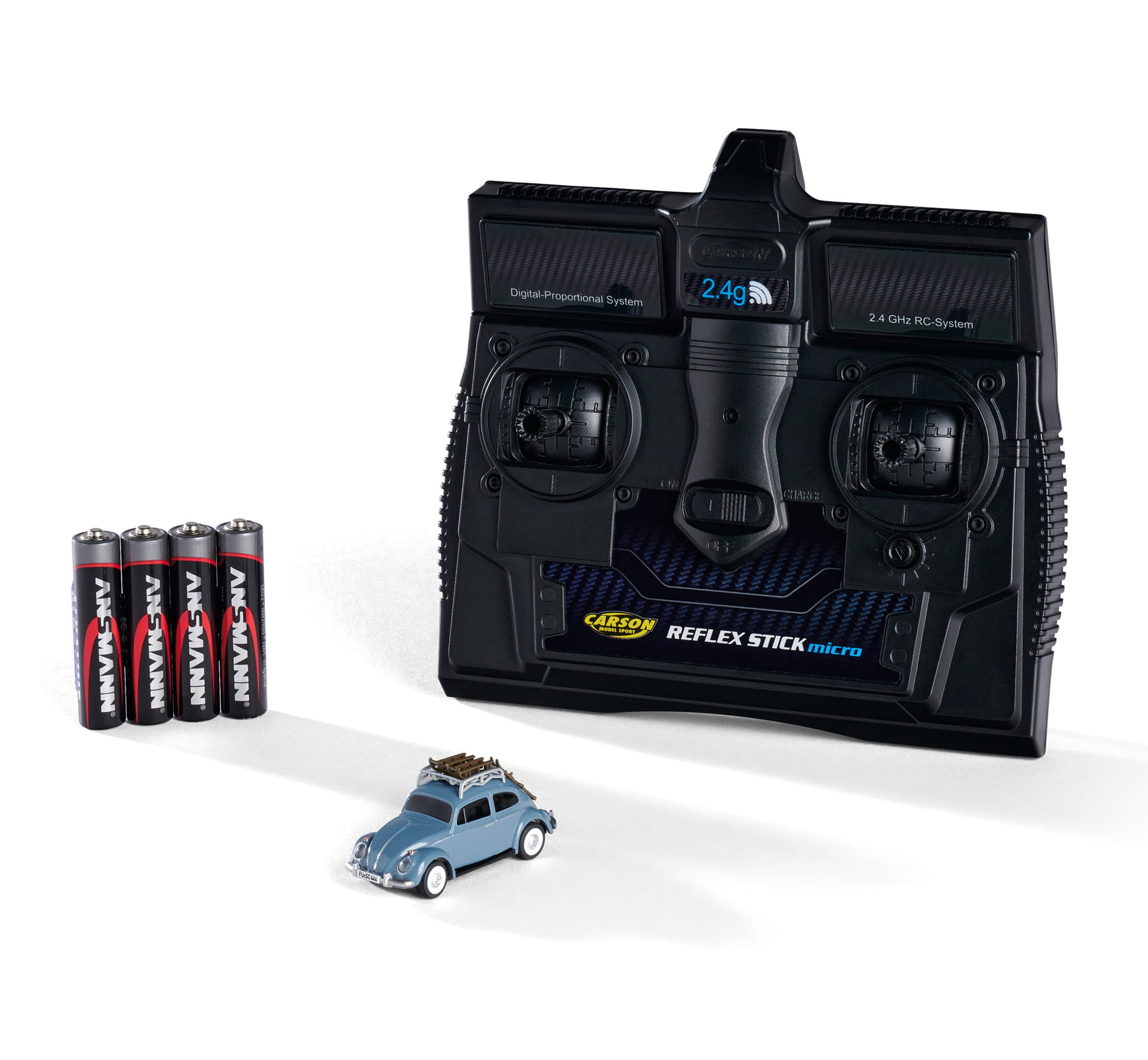 Carson VW Kaefer RC Modell 1 87 mit LED Licht und Fernsteuerung