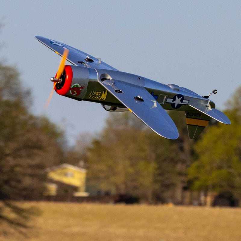 Hangar 9 Fun Scale P-47 Thunderbolt PNP 58.4 RC Flugzeug - RC-Zubehoer