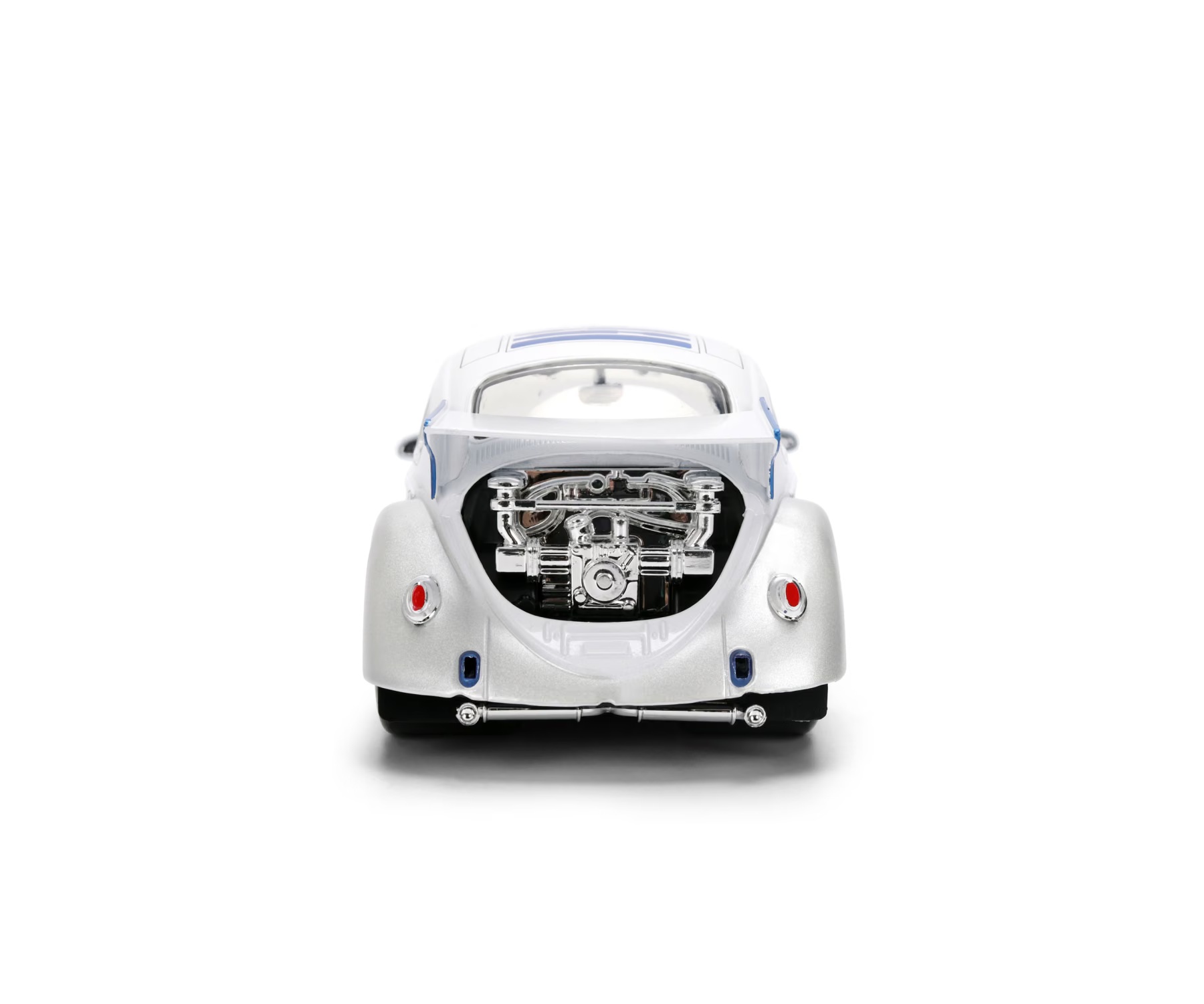 Jada Toys Star Wars R2-D2 VW Drag Beetle 1959 1_24 mit Metallfigur