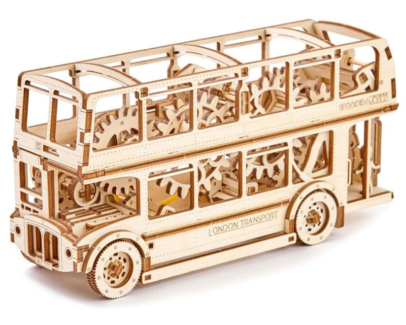 Krick London Bus 3D-tec Holz Bausatz 216 Teile