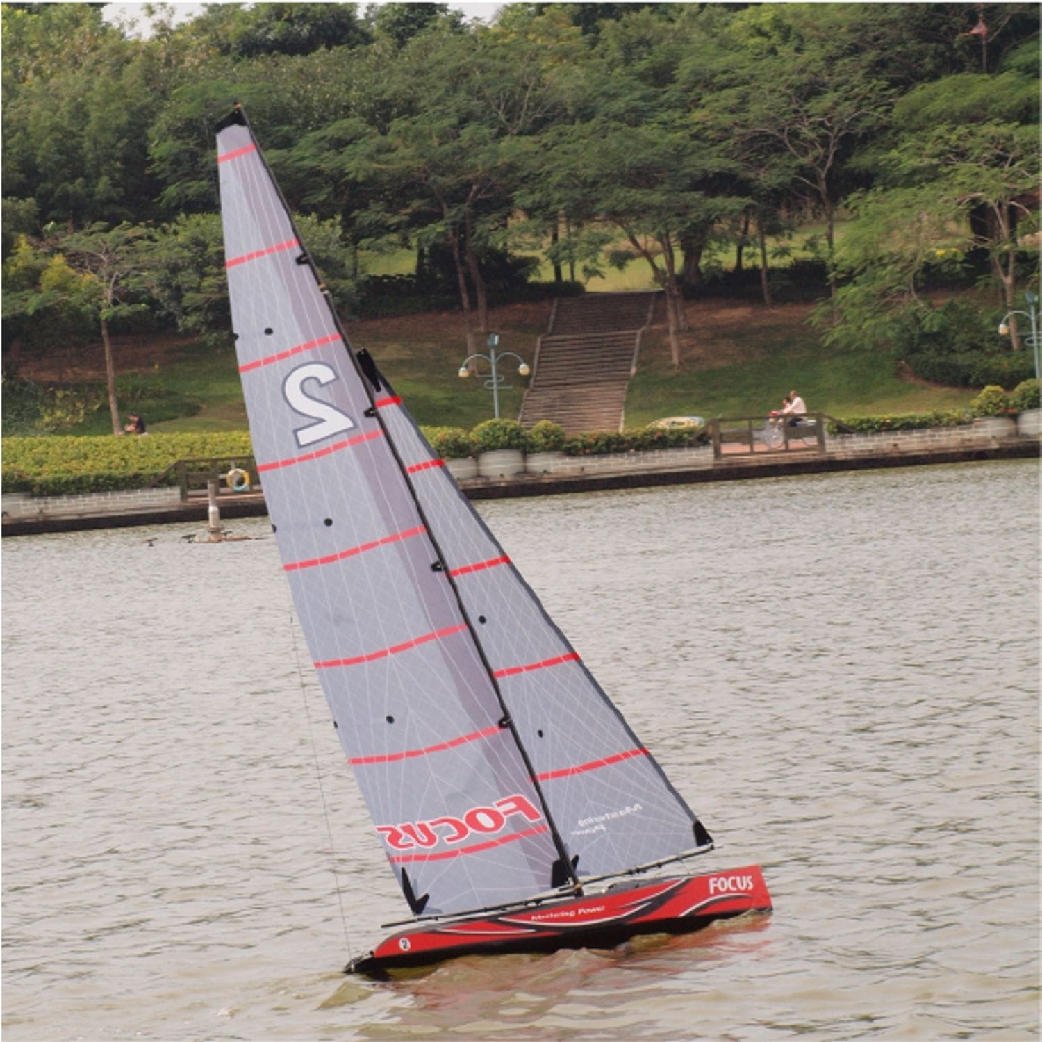 racing yacht ohne sender