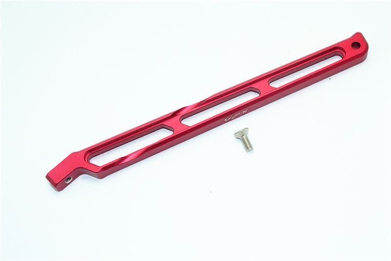 GPM Alu Chassisstuetze hinten rot fuer ARRMA Kraton 6s - RC-Zubehoer