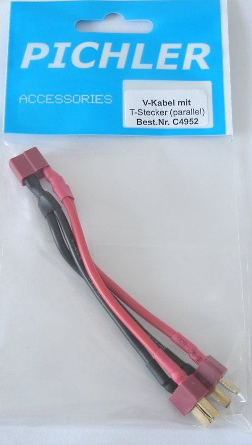 Pichler V Kabel fuer T Stecker _ Parallel _ - RC-Zubehoer