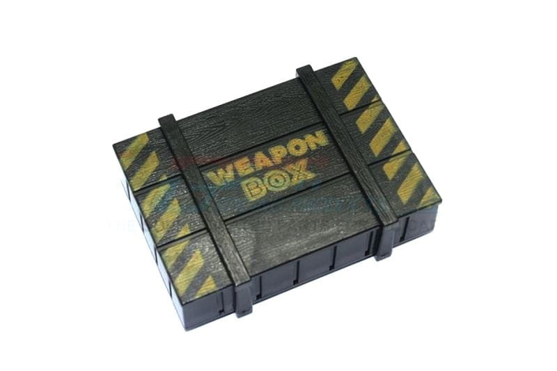 GPM Waffenbox 1_10 _80x60x21mm_ fuer Traxxas TRX4 - 6 - RC-Zubehoer