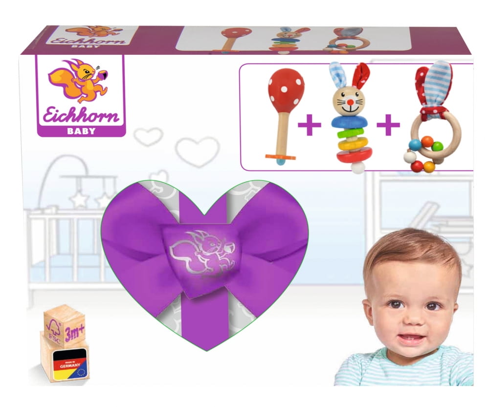 Eichhorn Baby Starter/Geschenke Set