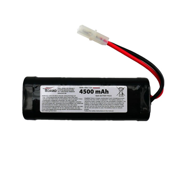 Torro Akku 4500 mAh 7_2V mit Tamiya Stecker fuer Panzer - RC-Zubehoer