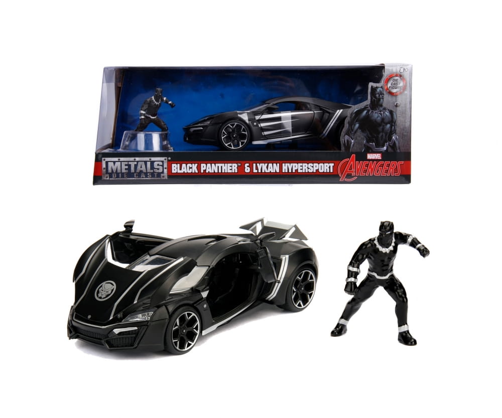 Jada Marvel Avengers Black Panther 1:24 Modellauto