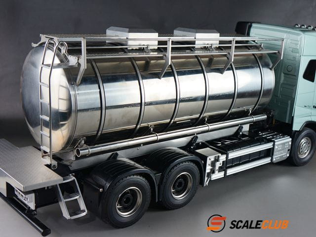 ScaleClub 1:14 Tankaufbau V2A für Gliederzug
