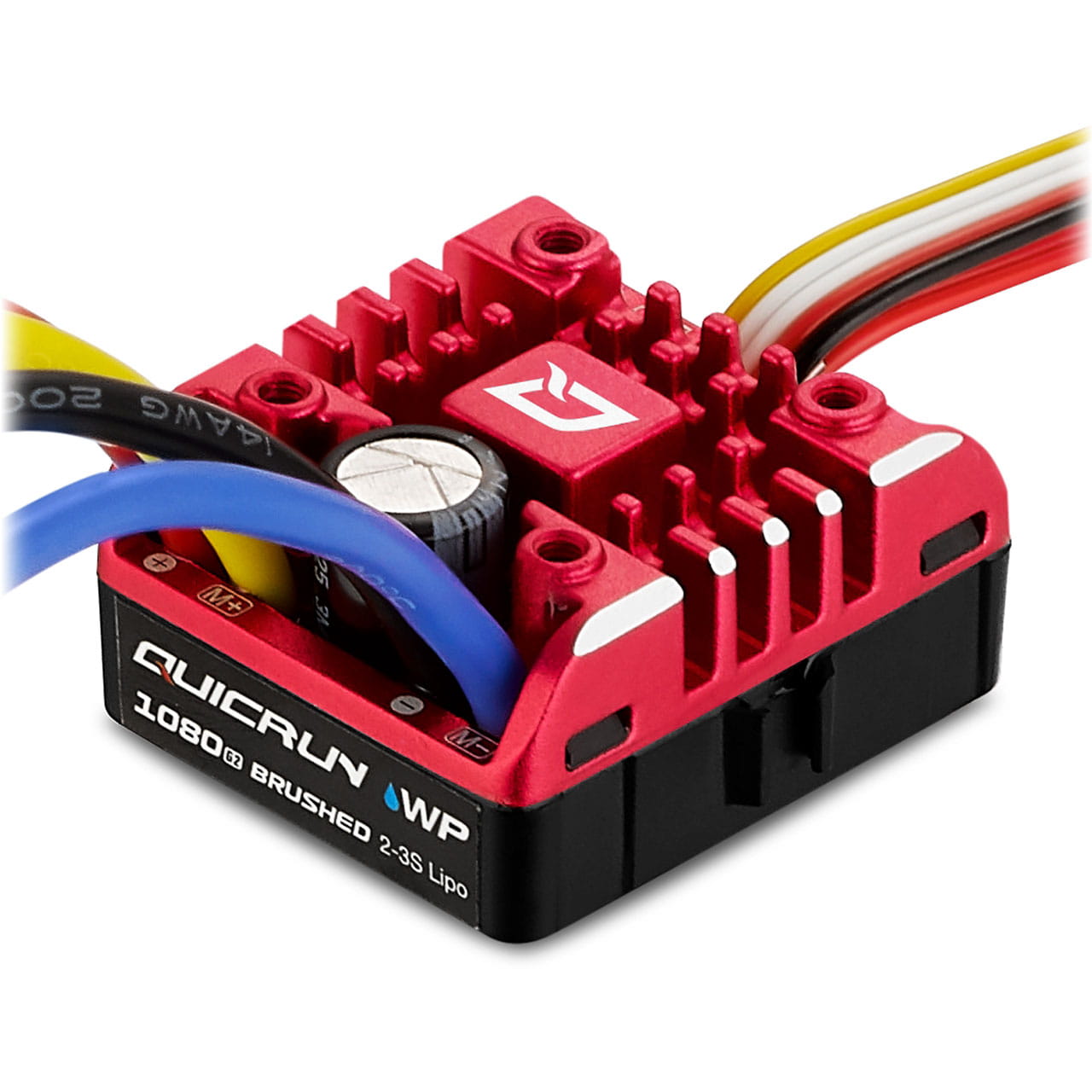 Hobbywing QuicRun WP1080-G2 Crawler Brushed Regler 80A, BEC 4A Hobbywing QuicRun WP1080-G2 Crawler Brushed Regler 80A, BEC 4A